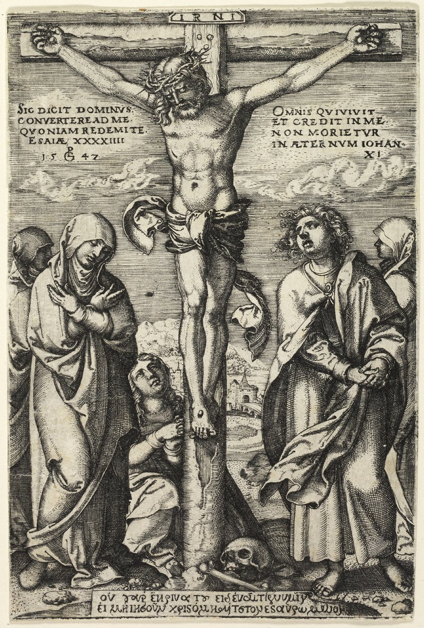 Korsfestelse av Georg Pencz