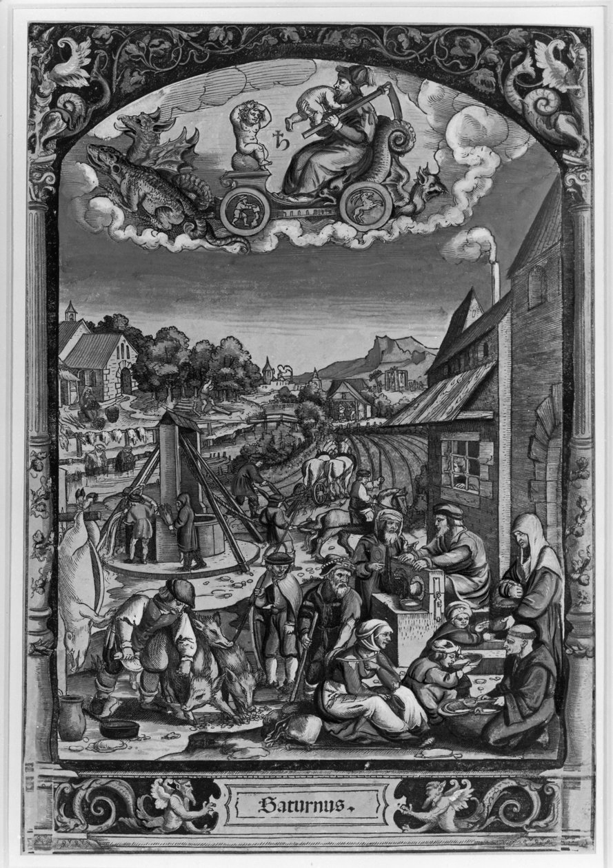 De syv planetene: Saturn av Georg Pencz