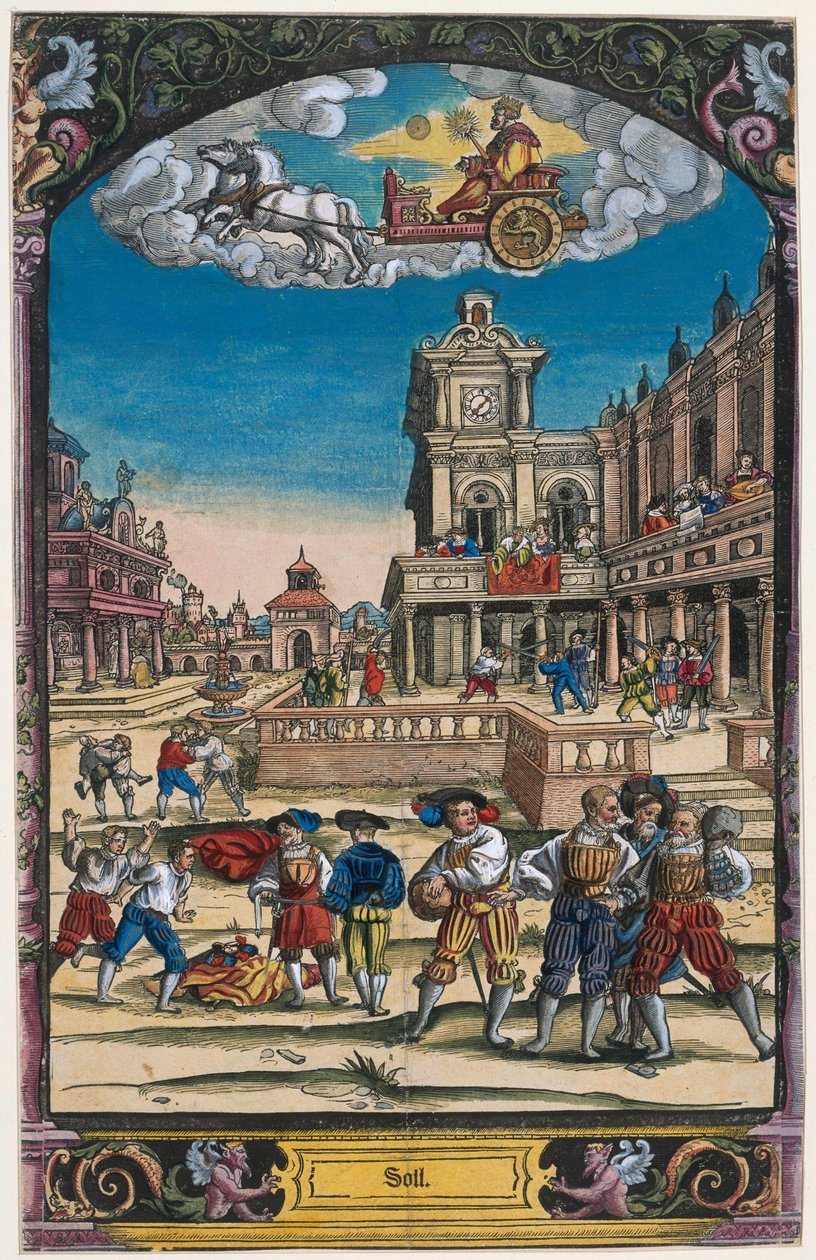 Die sieben Planeten: Sonne av Georg Pencz
