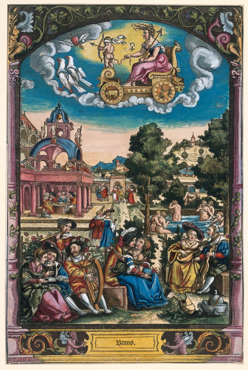 Die sieben Planeten: Venus av Georg Pencz