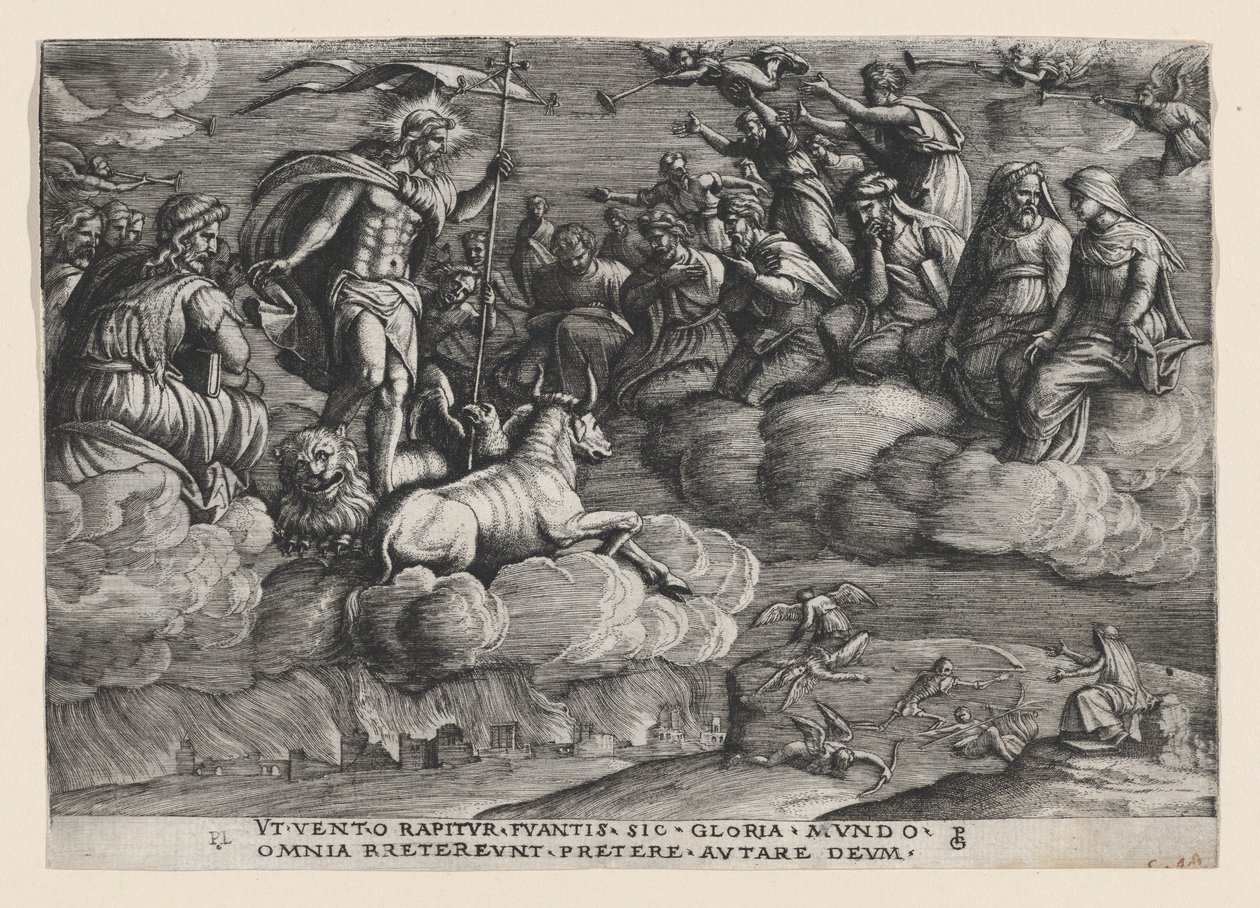 The Triumph of Eternity on Death, fra The Triumph of Petrarch. av Georg Pencz