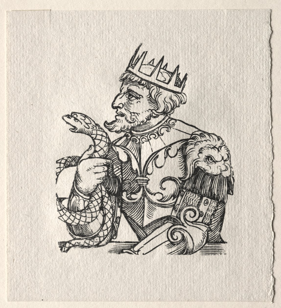 Tyranner i Det gamle testamente: Antiokus av Georg Pencz