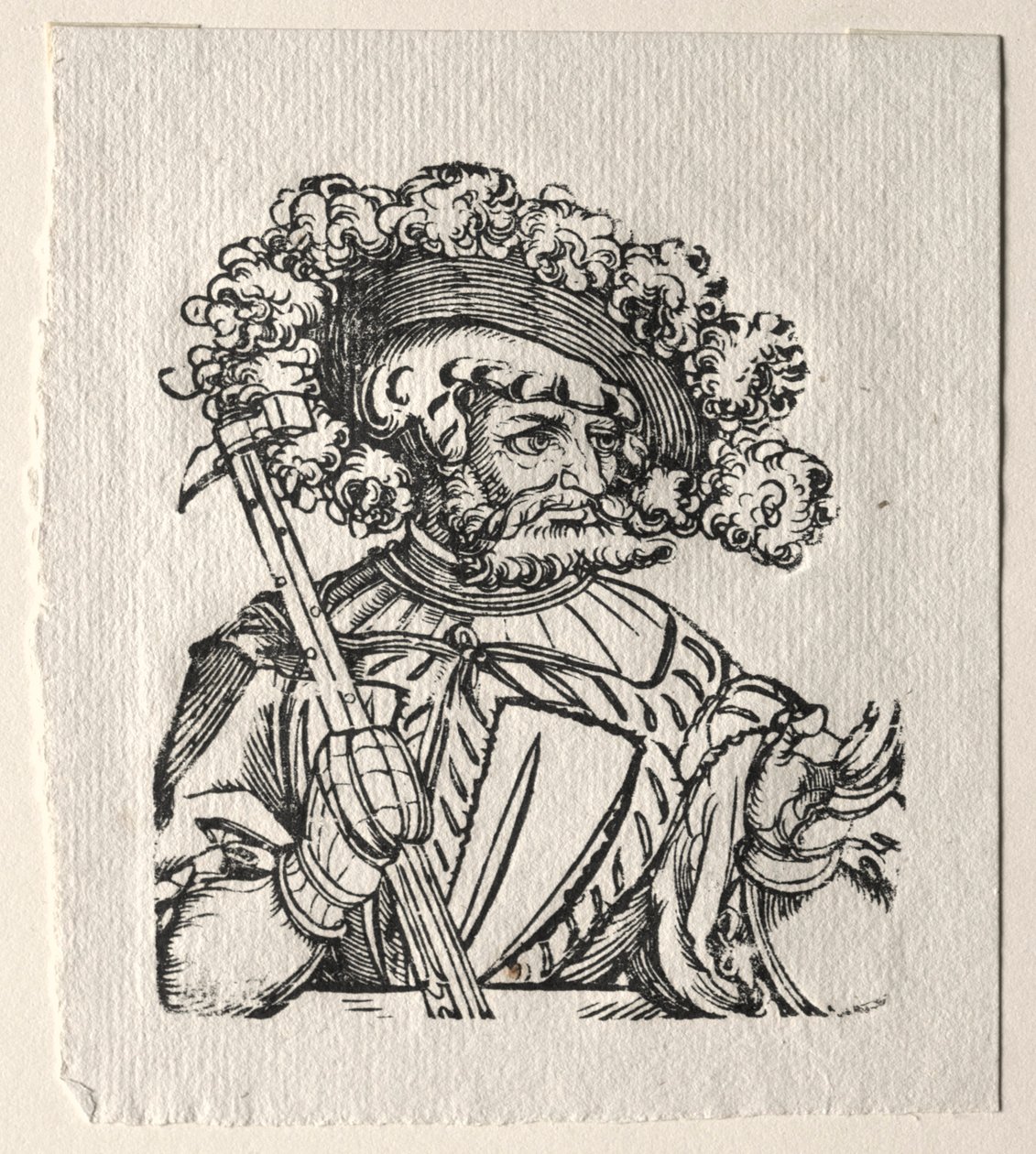 Tyranner i Det gamle testamente: Holofernes. av Georg Pencz