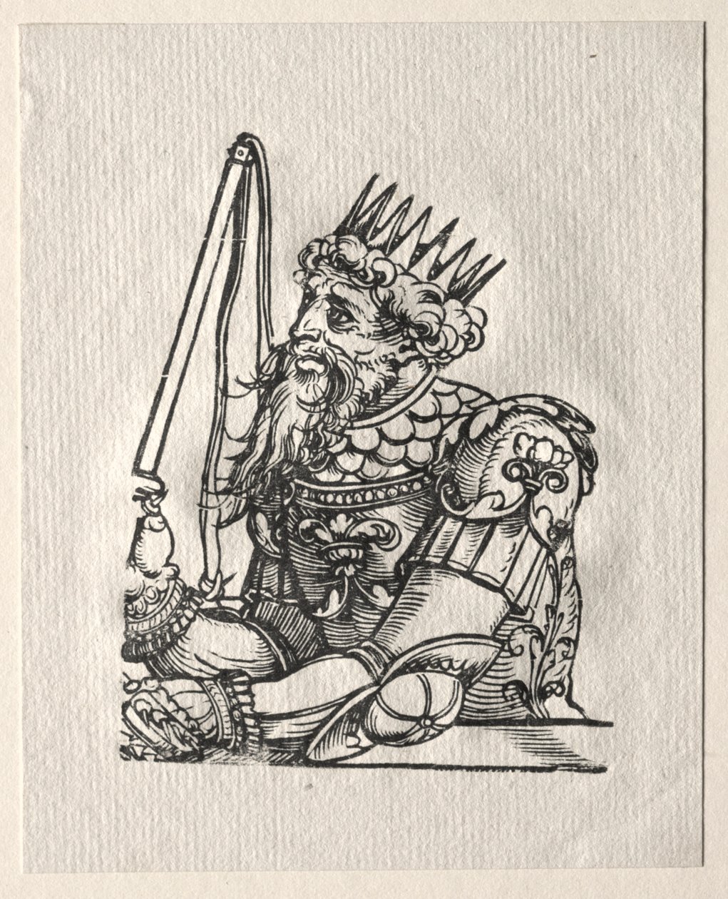 Tyranner i Det gamle testamente: Nebukadnesar av Georg Pencz