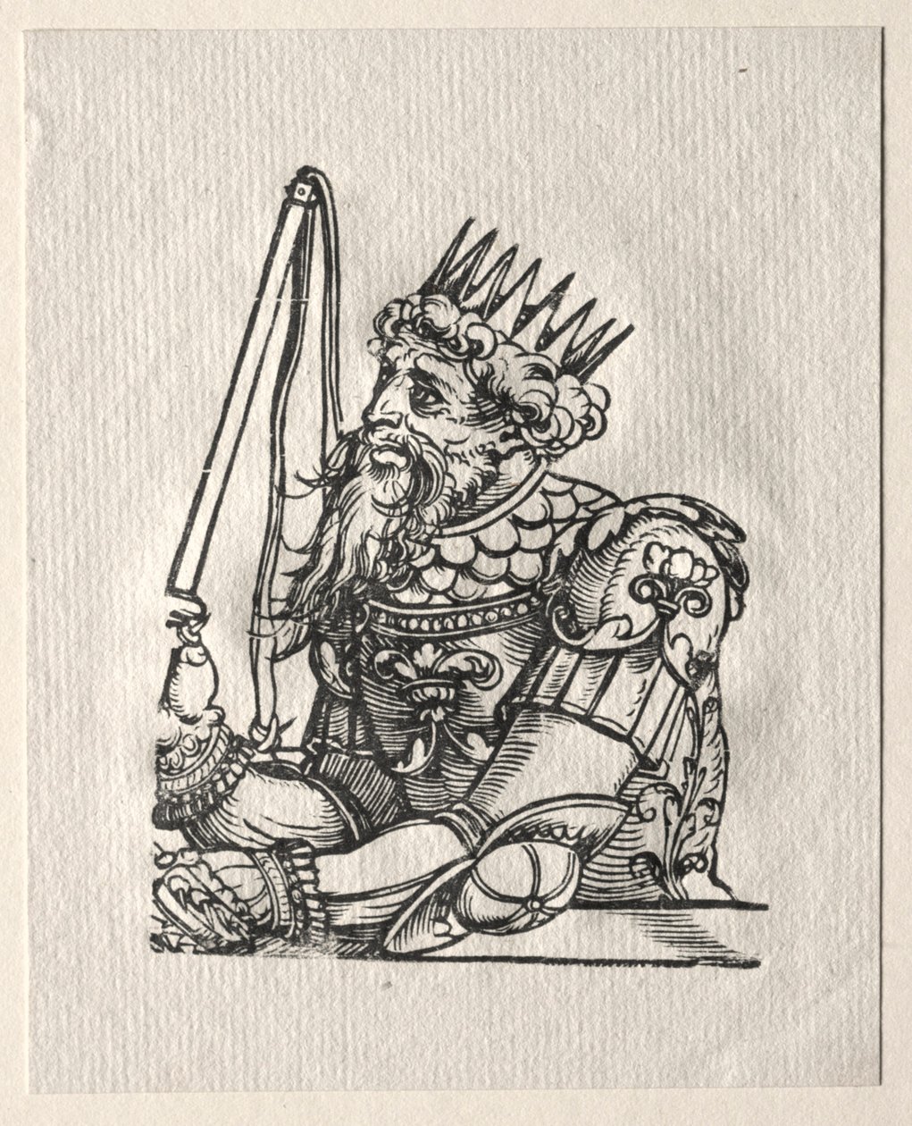 Tyranner i Det gamle testamente: Nebukadnesar. av Georg Pencz