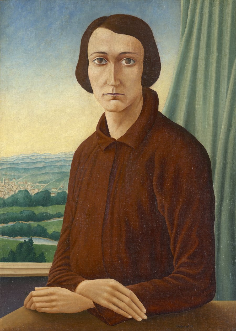 Hedwig Schrimpf, kunstnerens andre kone av Georg Schrimpf