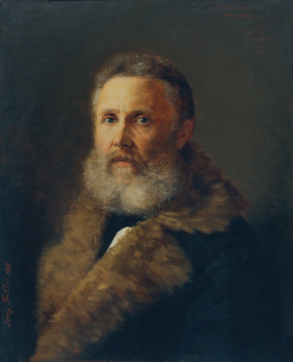 Maleren Carl Teibler, kunstnerens far av Georg Teibler