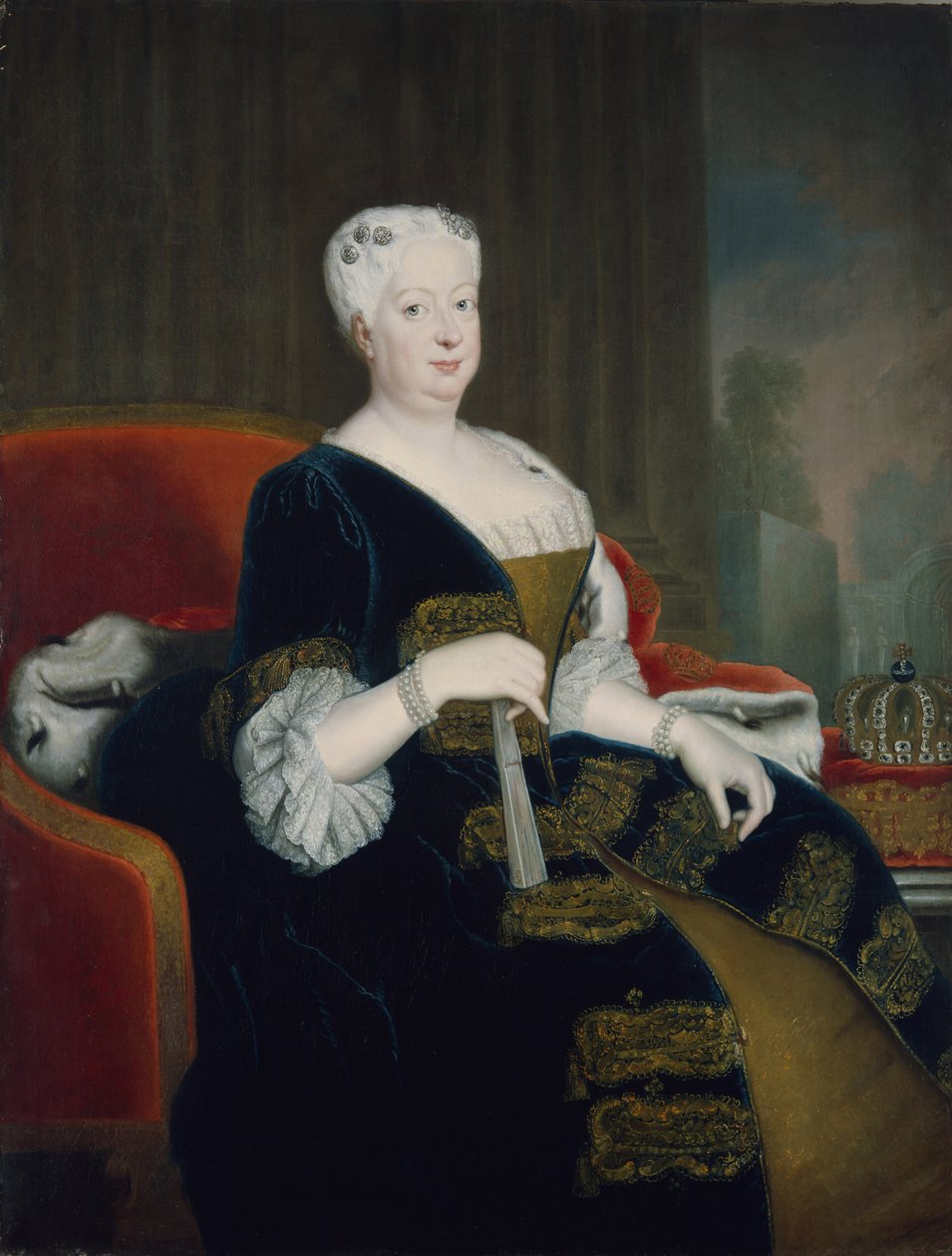 Dronning Sophia Dorothea av Hannover av Georg Wenzeslaus von Knobelsdorff