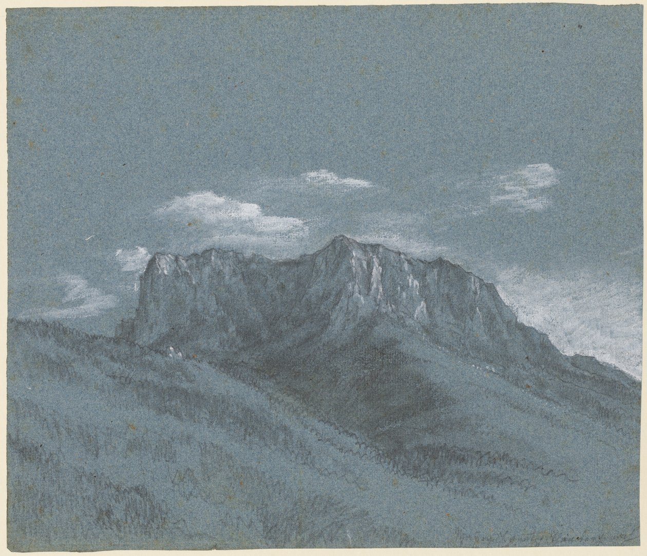 Rauschberg av Georg von Dillis