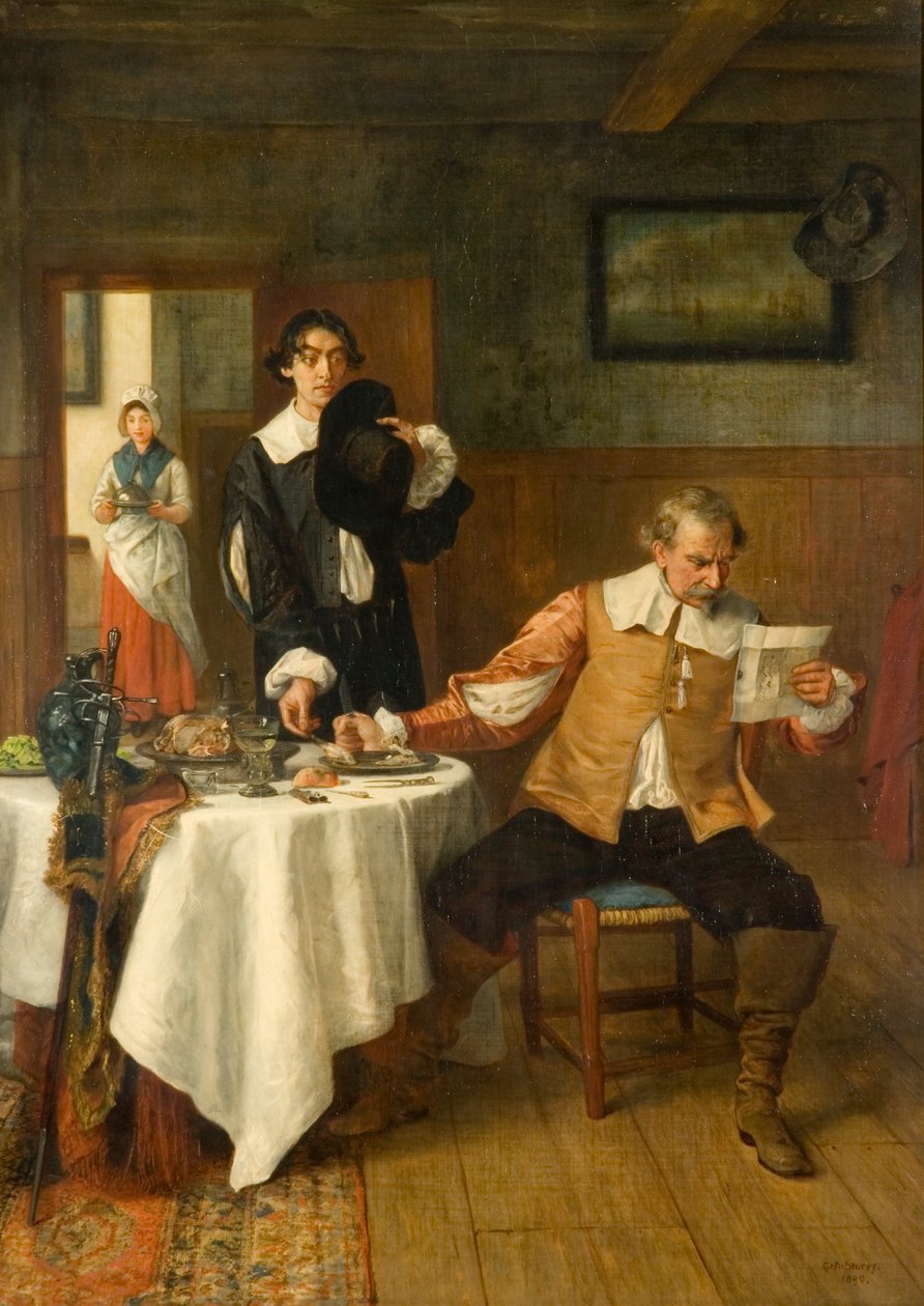 Den sultne budbringeren, 1890 av George Adolphus Storey