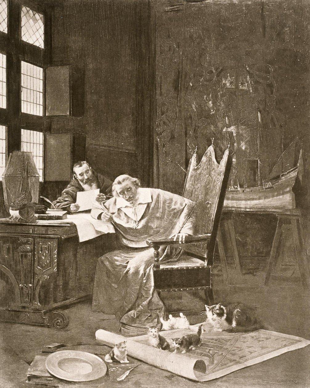 Richelieu og hans katter av George Barrie