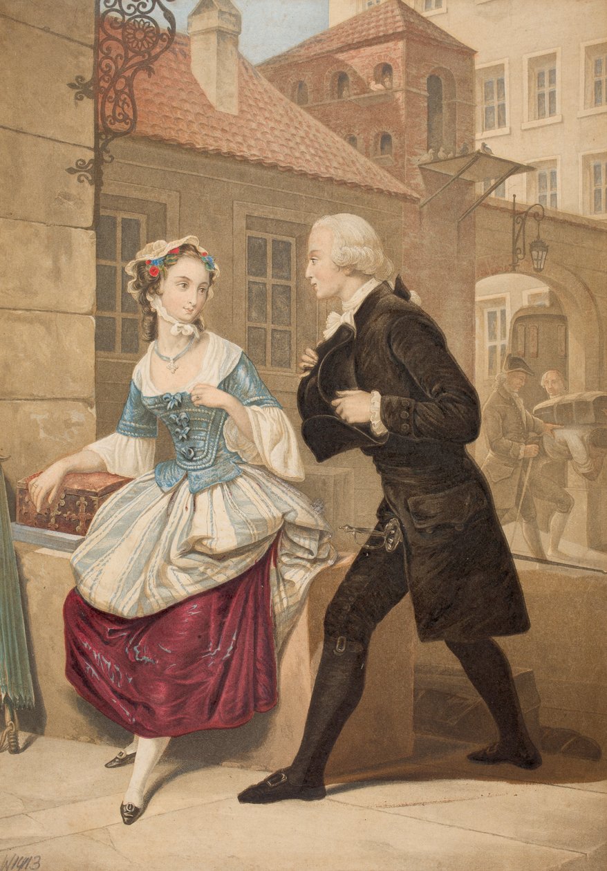 Førsteinntrykk, 1851 av George Baxter
