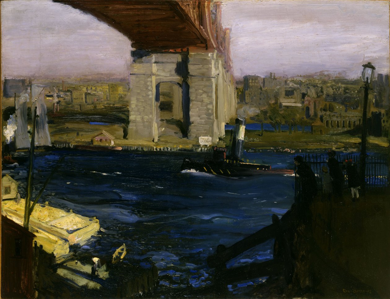 Bridge, Blackwells øy av George Wesley Bellows