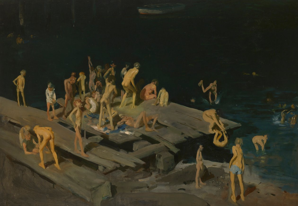 Førti-to barn, 1907 av George Wesley Bellows