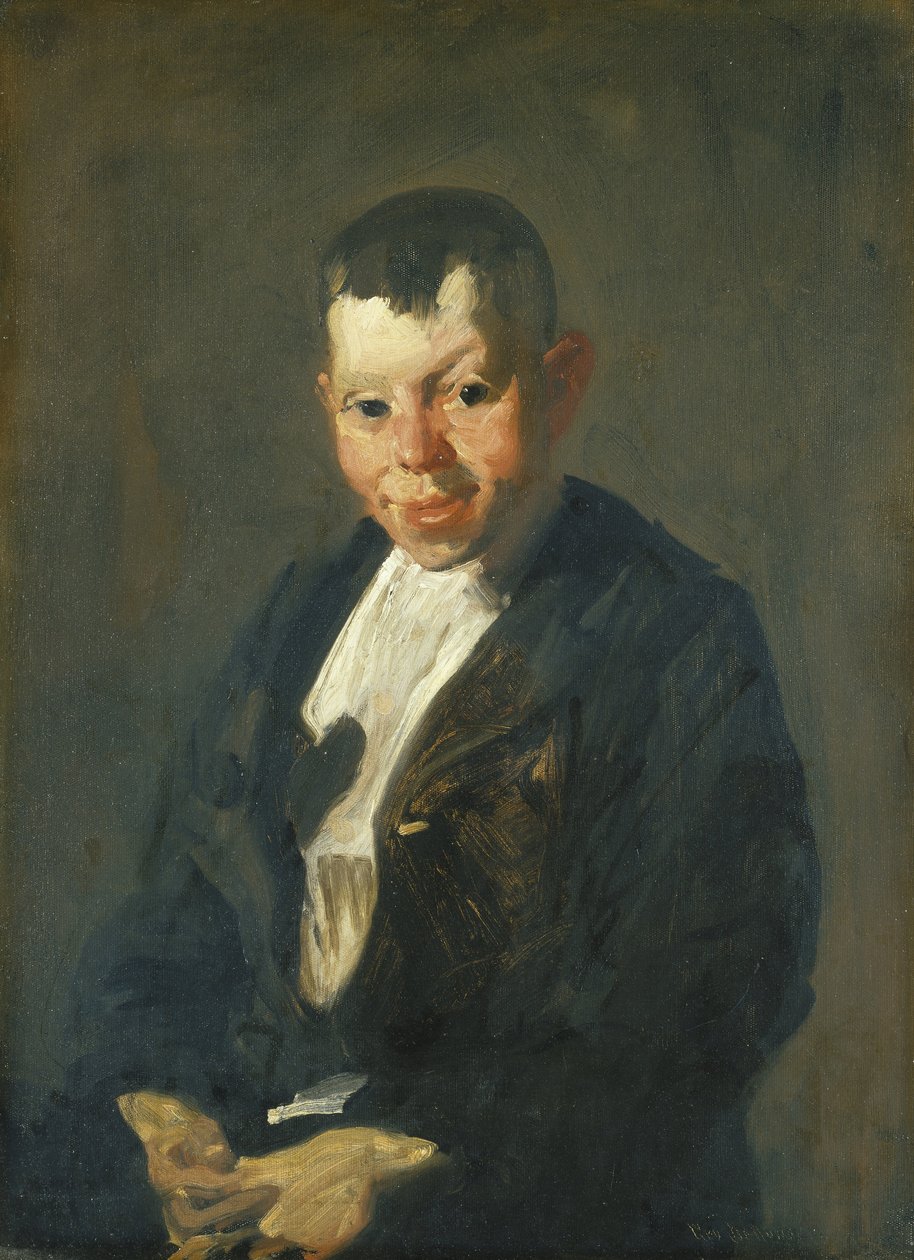 Nyhetsgutten av George Wesley Bellows