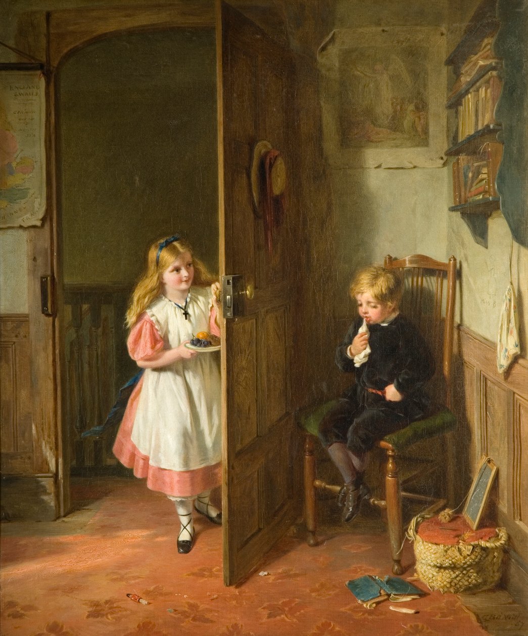 Den slemme gutten, 1867 av George Bernard O