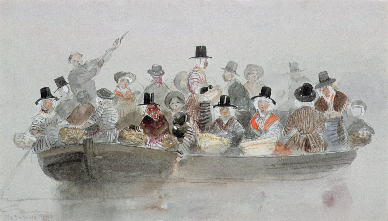 Gammel Swansea-båt av George Bryant Campion