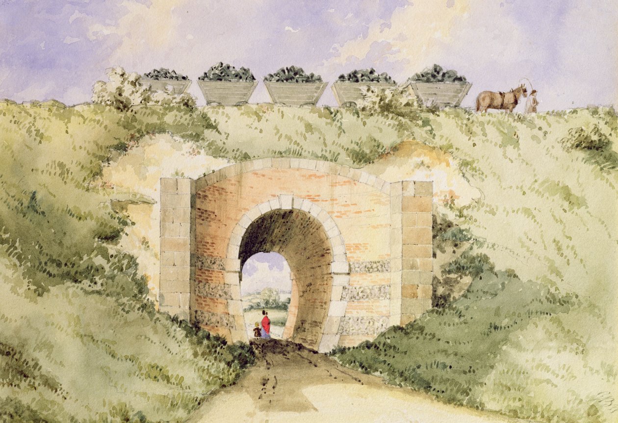 The Grand Surrey Iron Railway (wc på papir) av George Buchanan Wollaston
