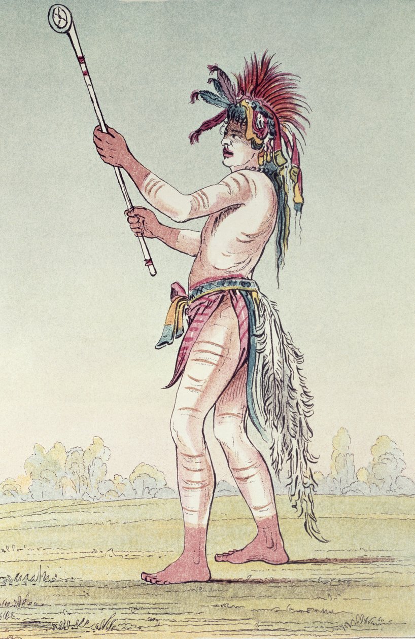 Sioux ballspiller We-Chush-Ta-Doo-Ta, 