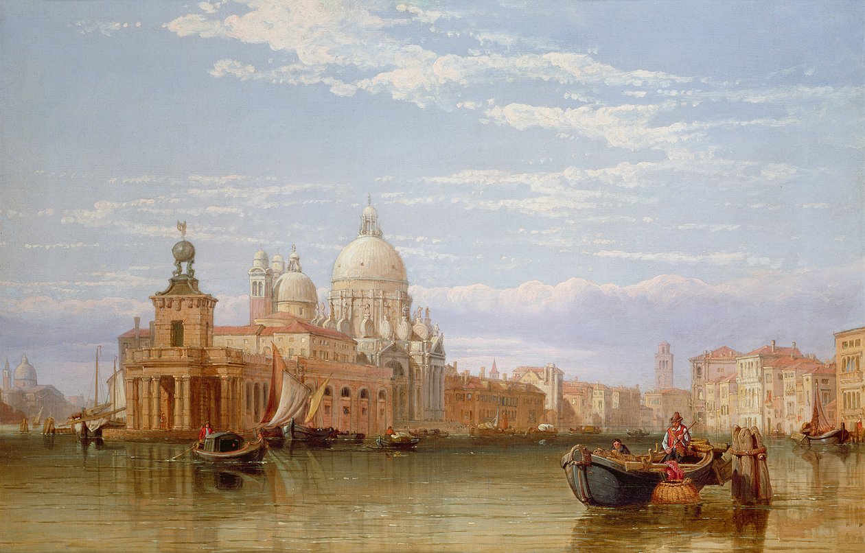 Canal Grande, Venezia av George Clarkson Stanfield