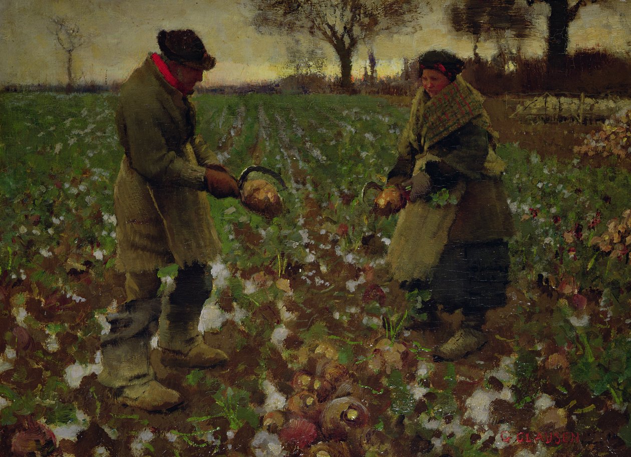 desember, ca. 1882 av George Clausen