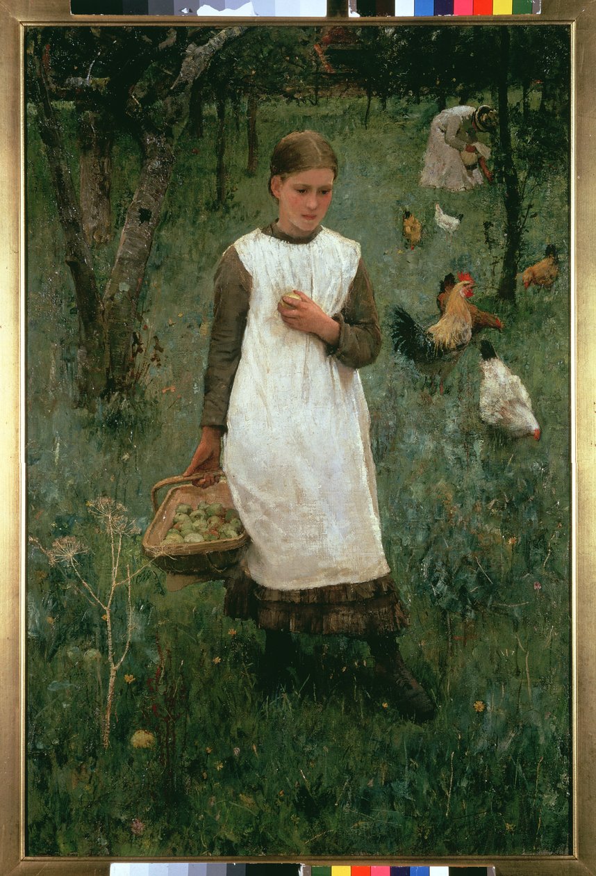 I frukthagen av George Clausen