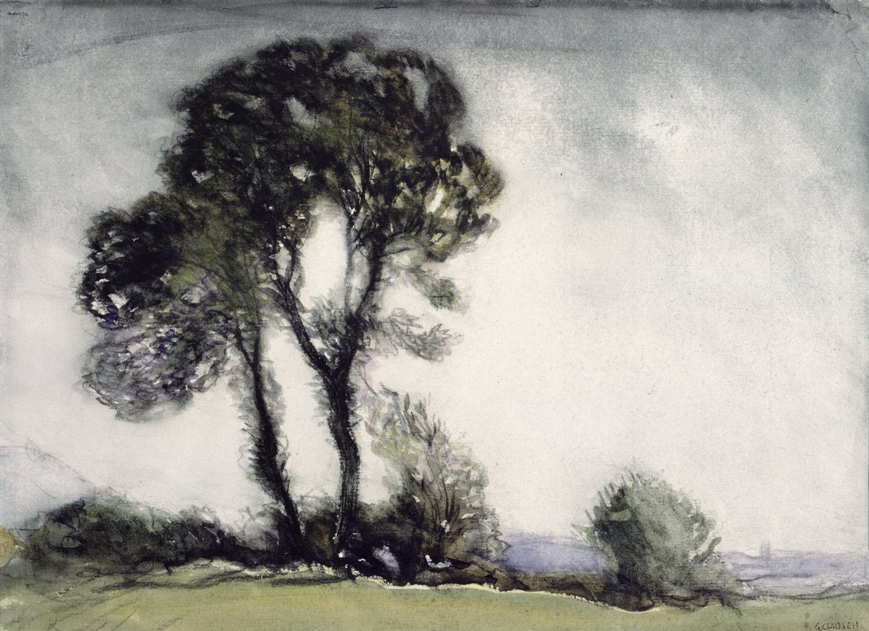 Overveldende Sky av George Clausen