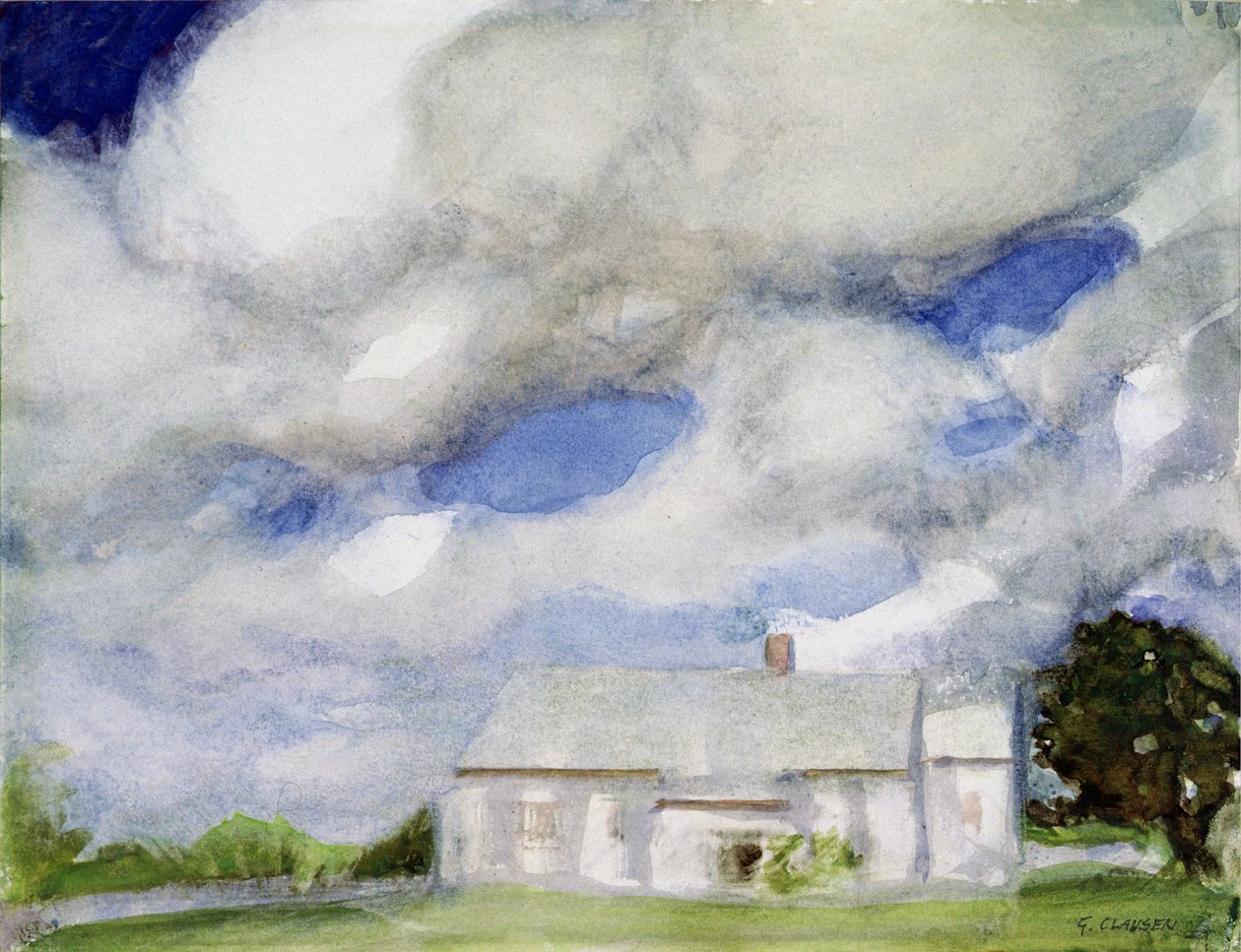 De to trærne, ca. 1875-1935 av George Clausen