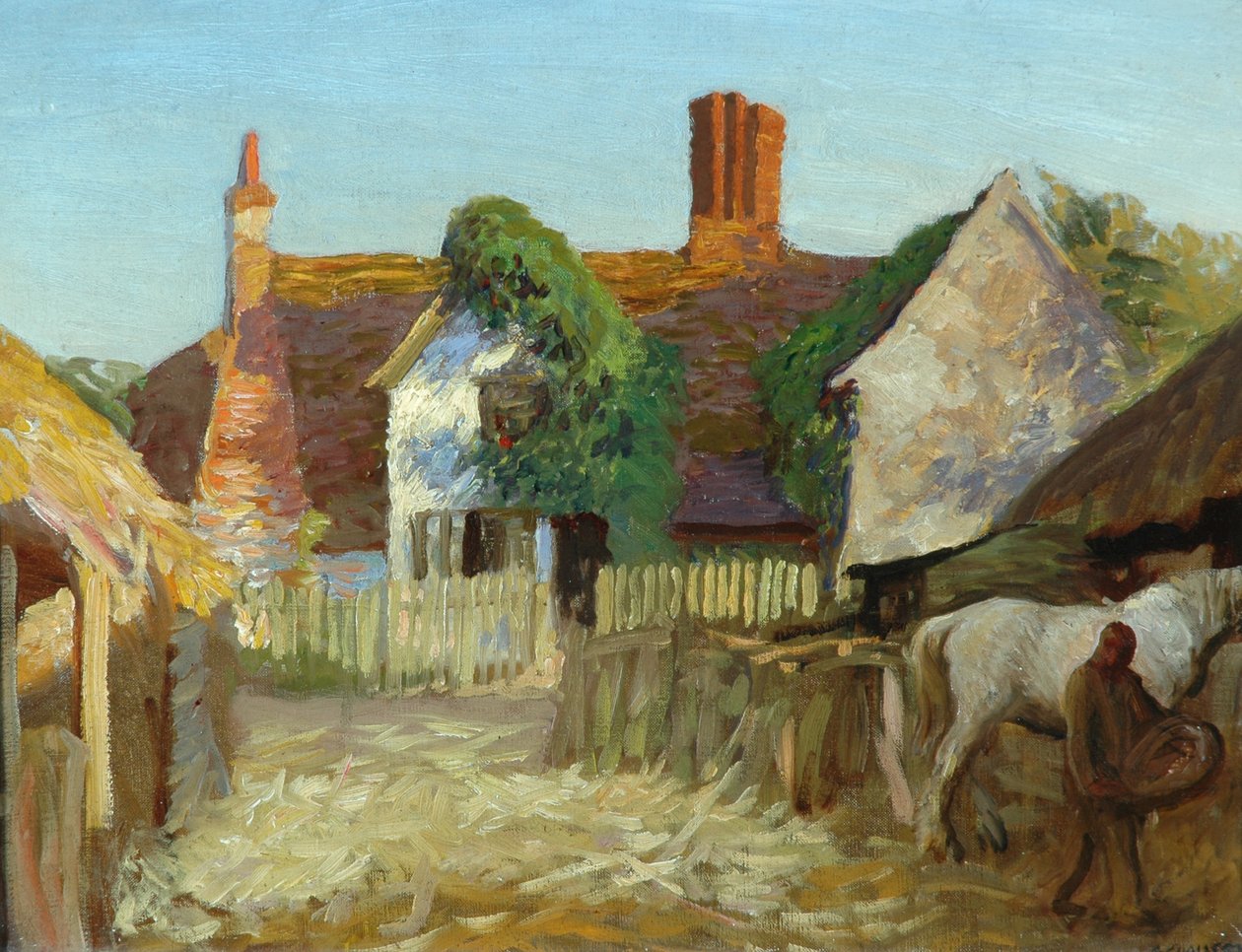 Winzes gård, 1905-10 av George Clausen