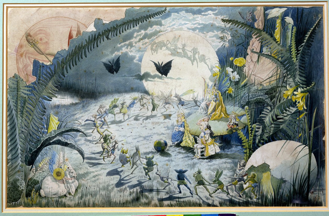 En fe-samling av George Cruikshank
