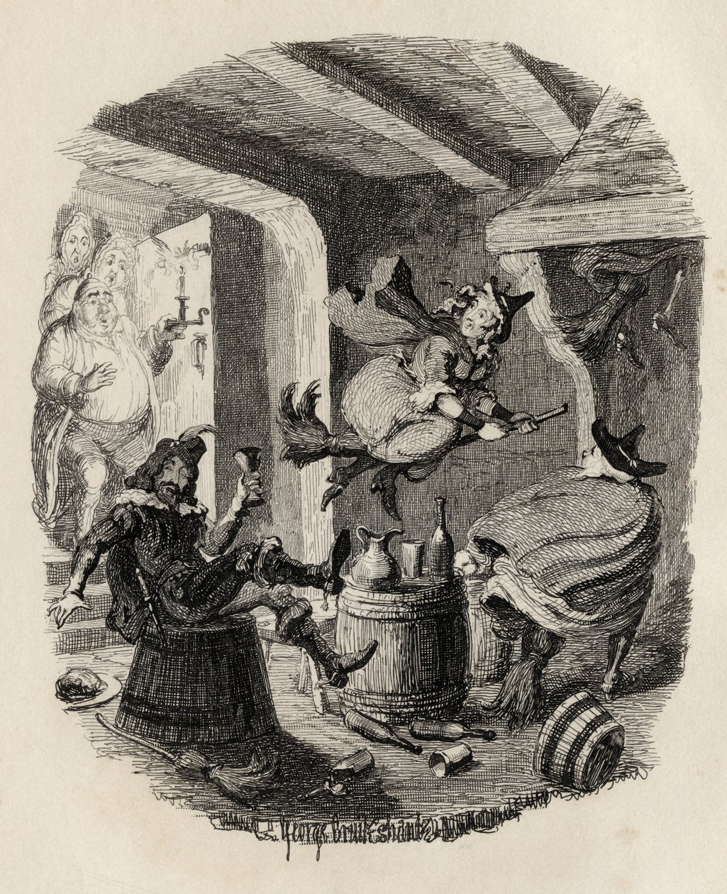 Bestefars historie, eller heksene boltre seg, fra 