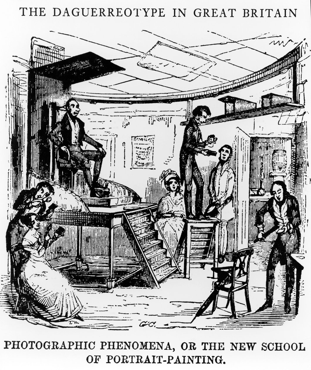 Daguerreotypien i Storbritannia, 1843 av George Cruikshank