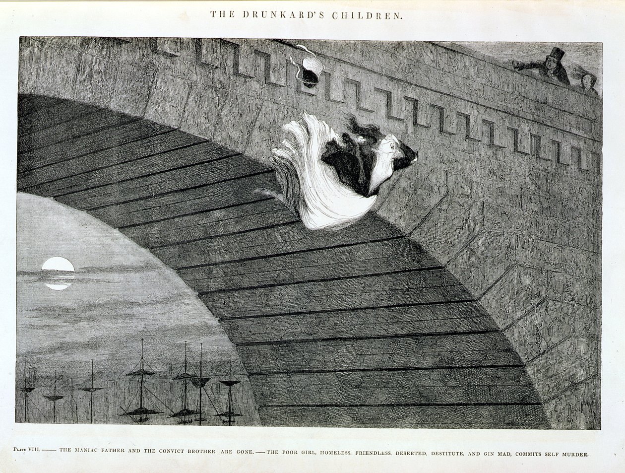The Gin-Crazed Girl Commits Suicide, plate 8 av 