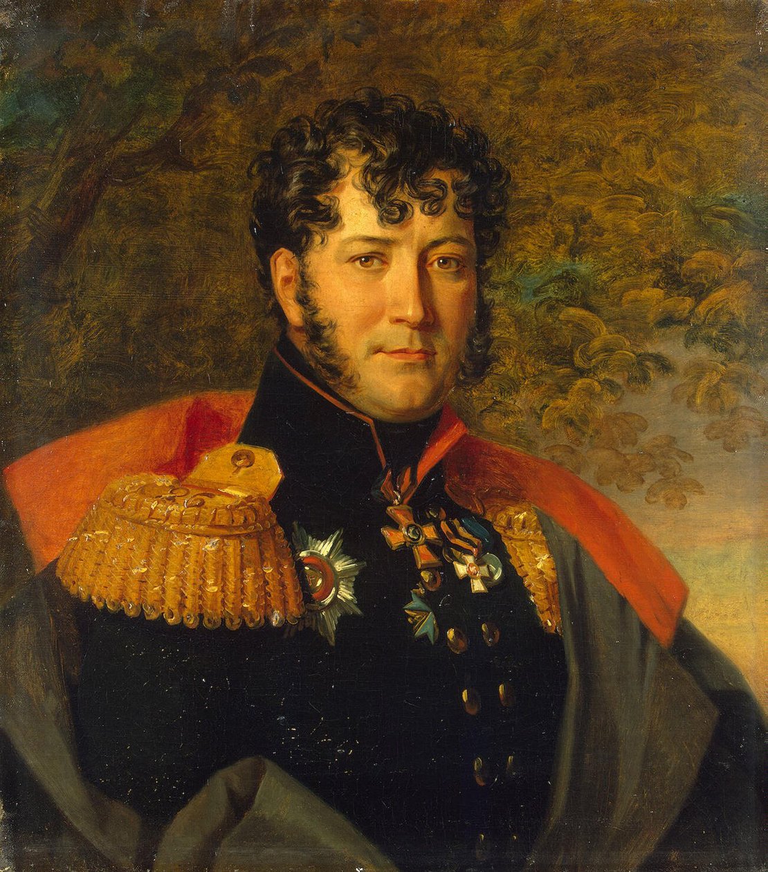 Fyodor Grigoryevich Gogel russisk general av George Dawe