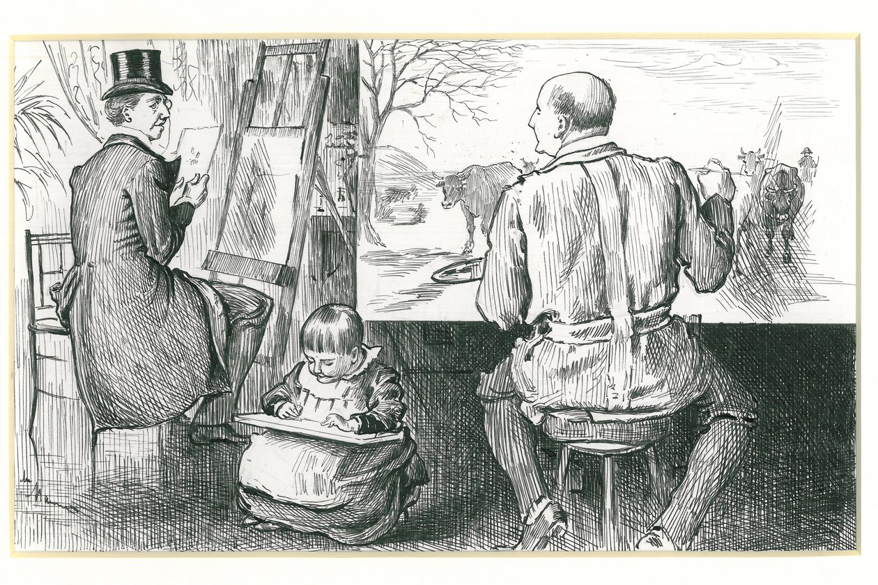 Våre dekadenter, ca. 1850-88 av George du Maurier