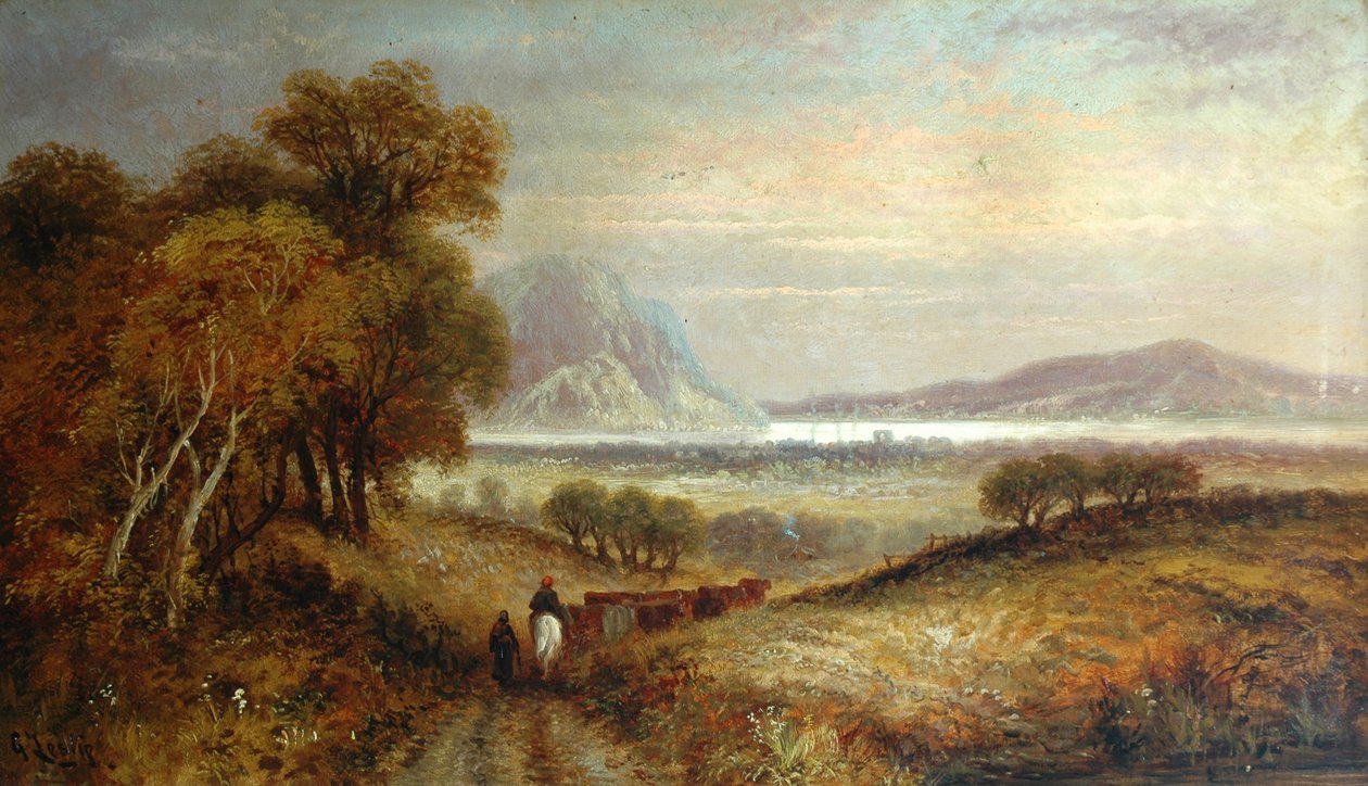 Landskap, ca. 1855 av George Dunlop Leslie