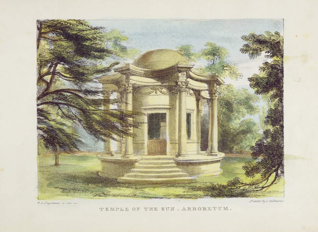 Temple of Victory, Kew Gardens, plate 19 fra 