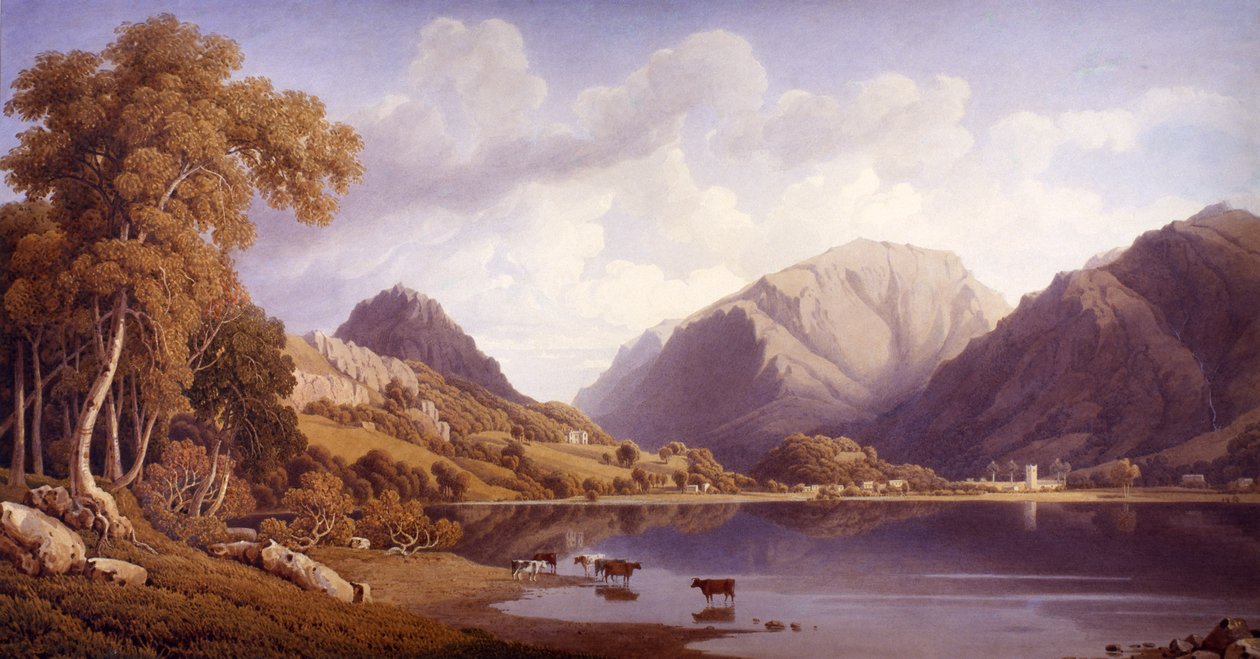 Grasmere, ca. 1830 av George Fennel Robson