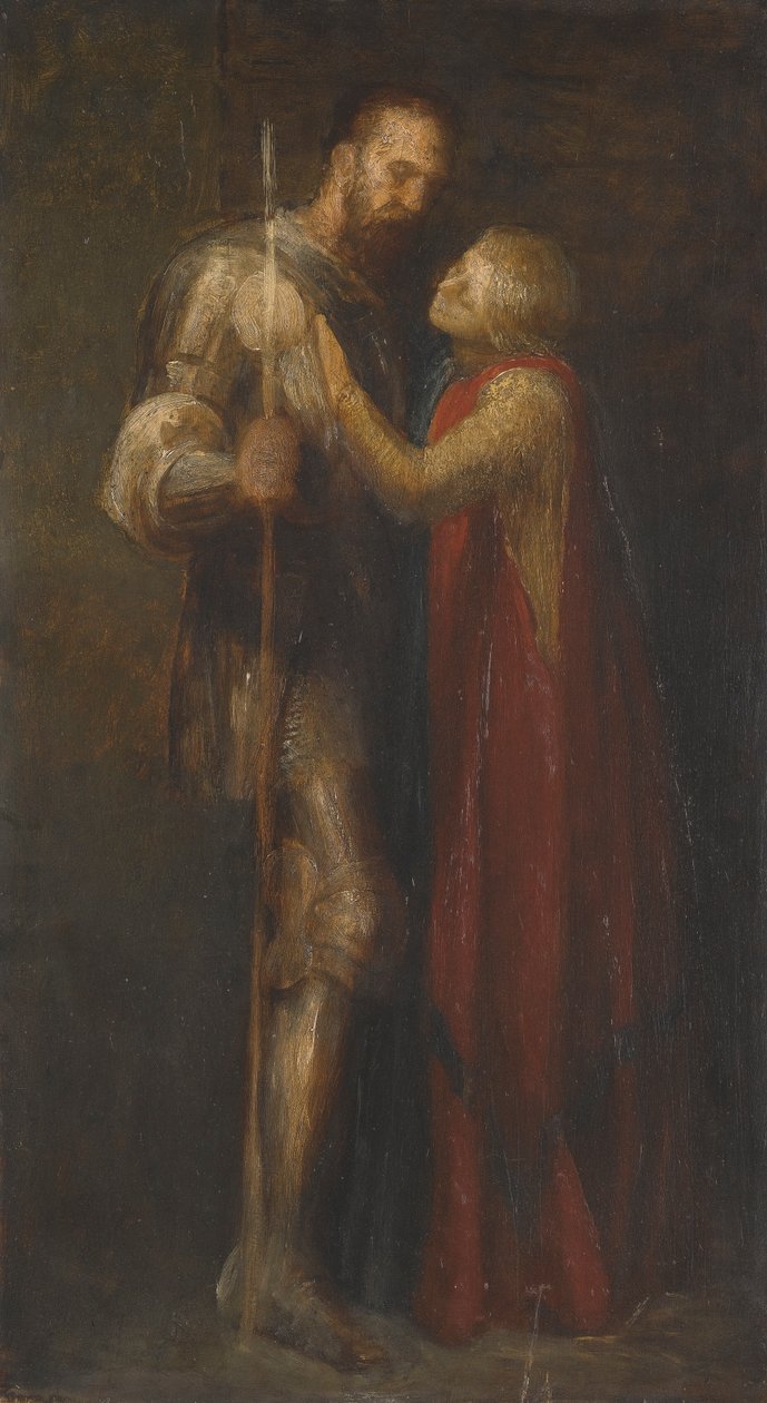 Knight and Maiden av George Frederick Watts