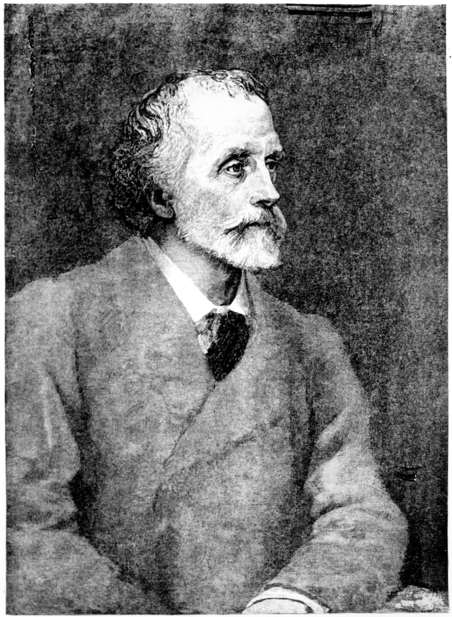 George Meredith, gravert av William Biscombe Gardner etter et tresnitt av George Frederick Watts