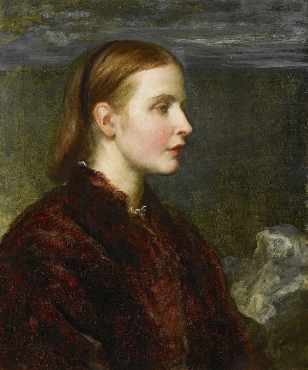 Frøken Eliza Ann Ogilvy, 1866 av George Frederick Watts