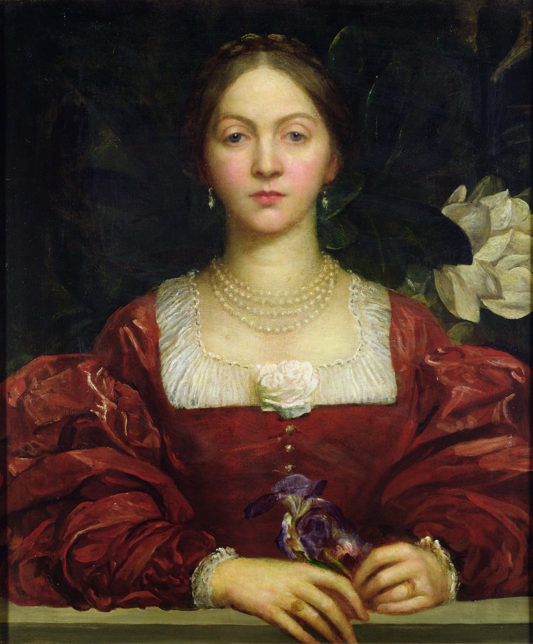Portrett av grevinne av Airlie av George Frederick Watts