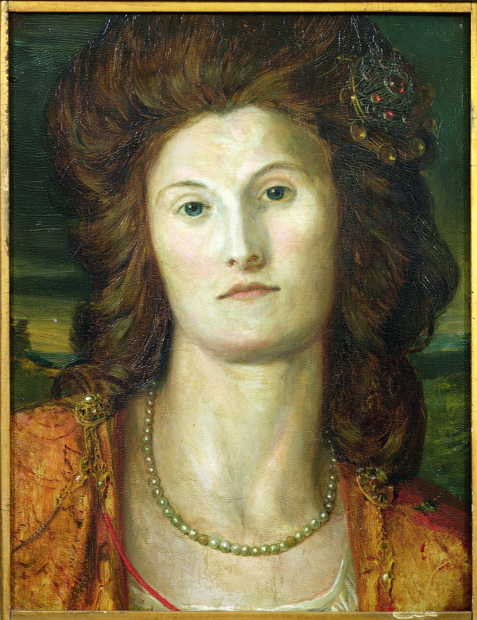 Portrett av Lady Ashburton (d.1857) av George Frederick Watts