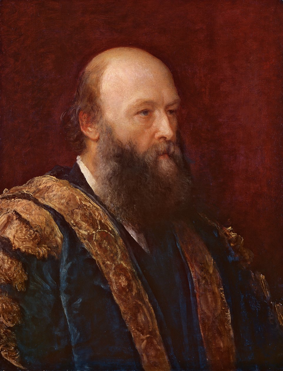Robert Arthur Talbot Gascoyne-Cecil, tredje markis av Salisbury, 1882 av George Frederick Watts