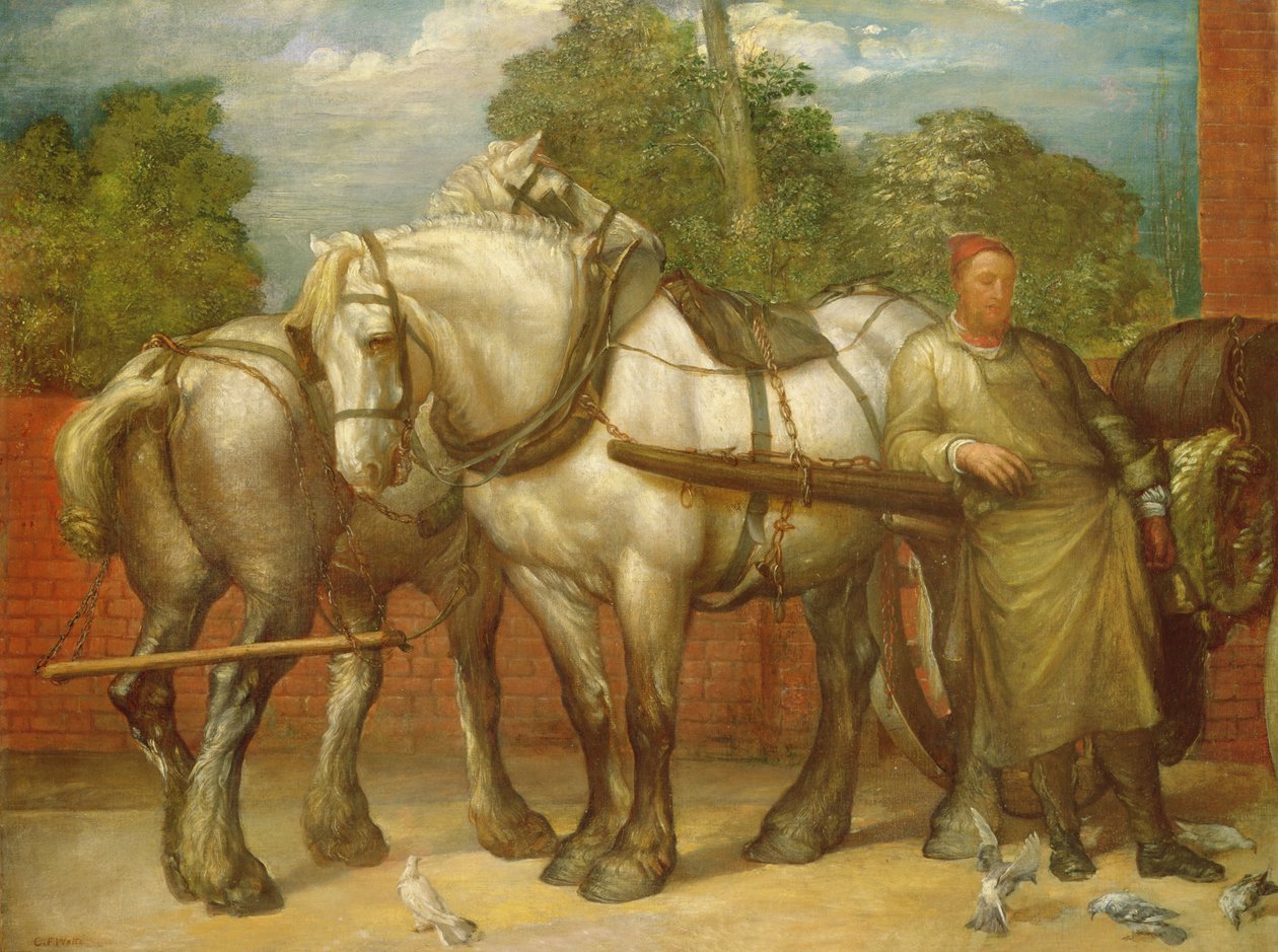 Middagshvilen av George Frederick Watts