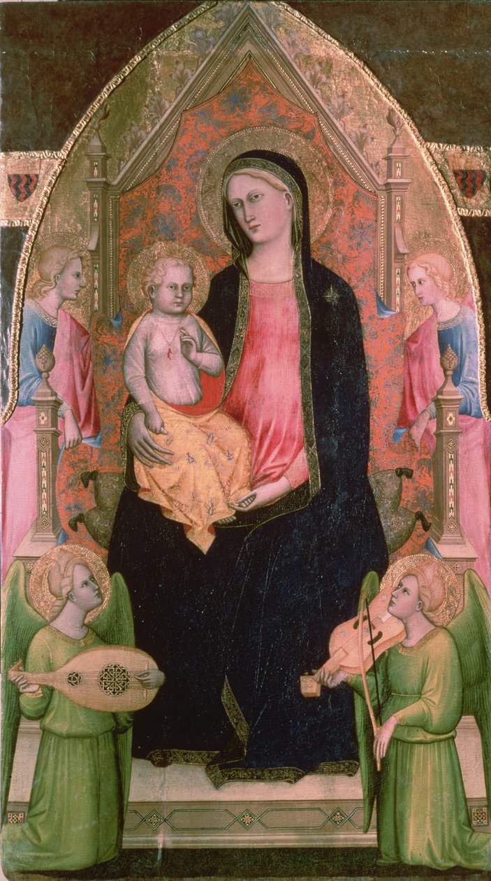 Madonna og barn (1300-tallet) av George Gaston Christiani