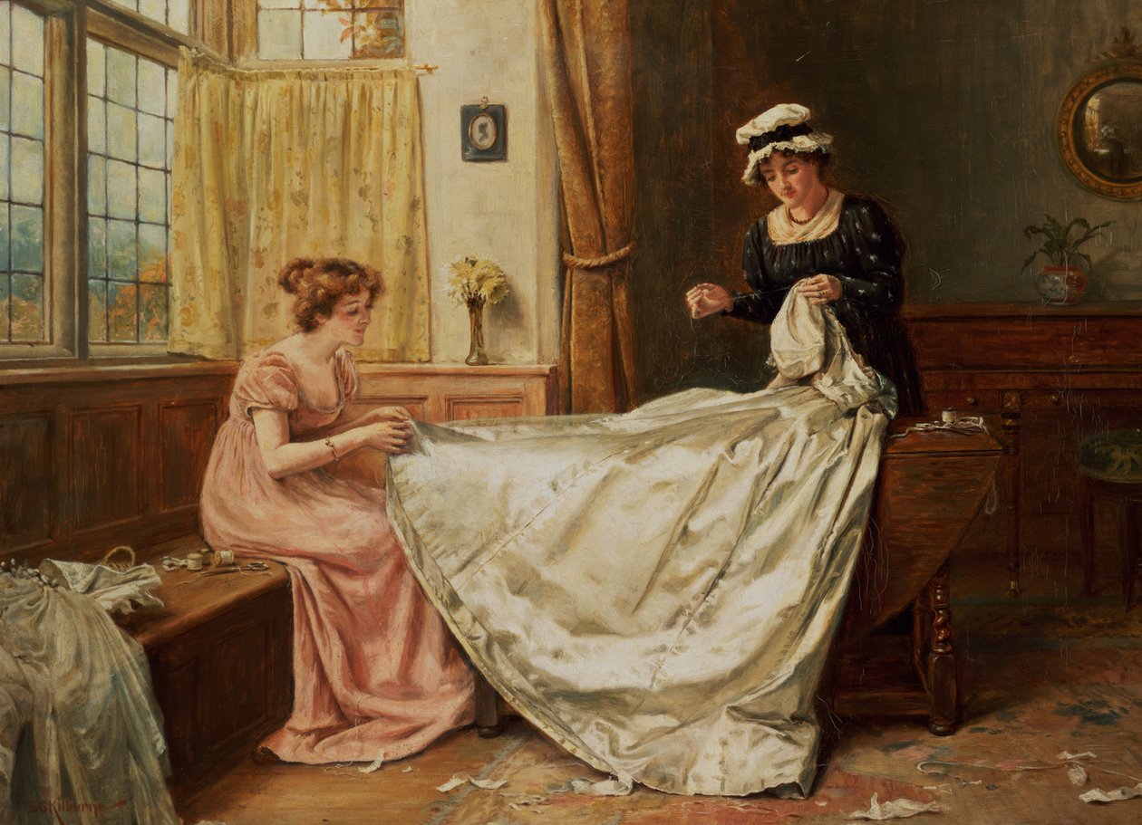Brudekjolen av George Goodwin Kilburne