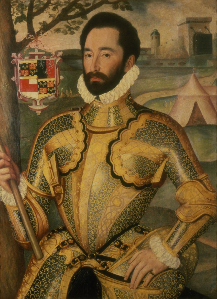Sir Charles Somerset av George Gower