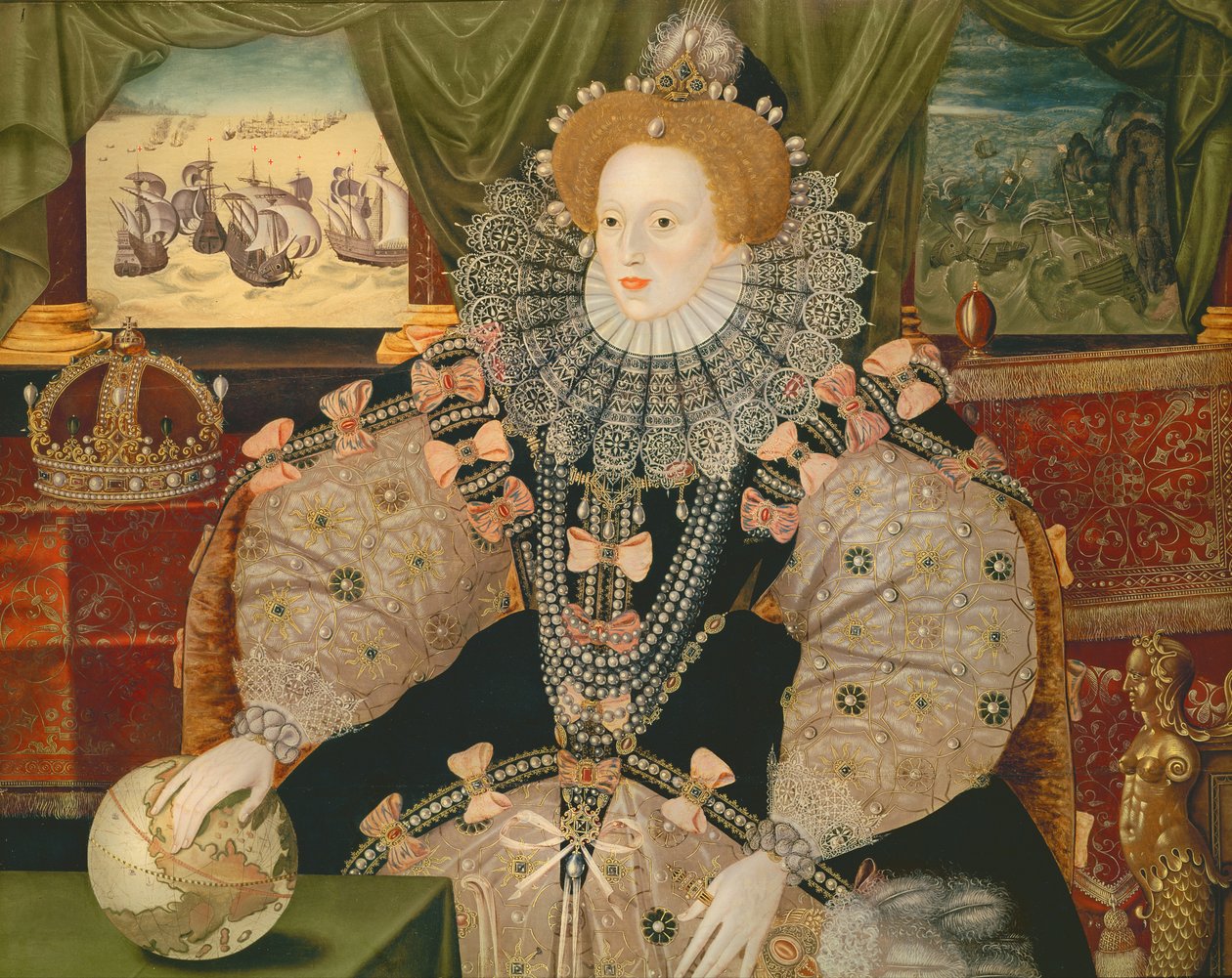 Armada-portrettet, ca. 1588 av George Gower