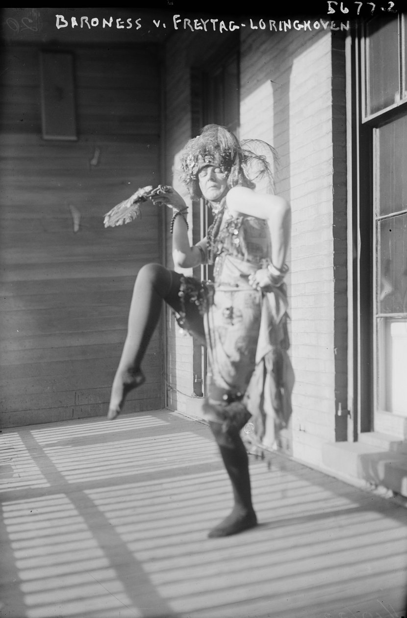 Baronesse Von Freytag-Loringhoven, ca. 1915 av George Grantham Bain